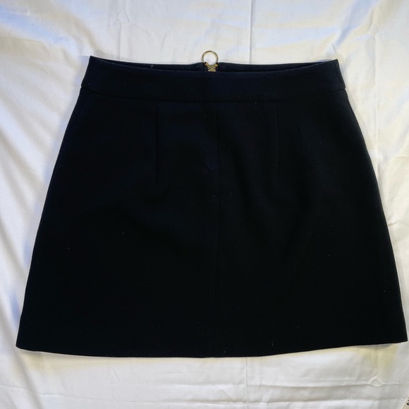 Express Black Zip-up Mini Skirt with Pockets Size 4 - Picture 2 of 8